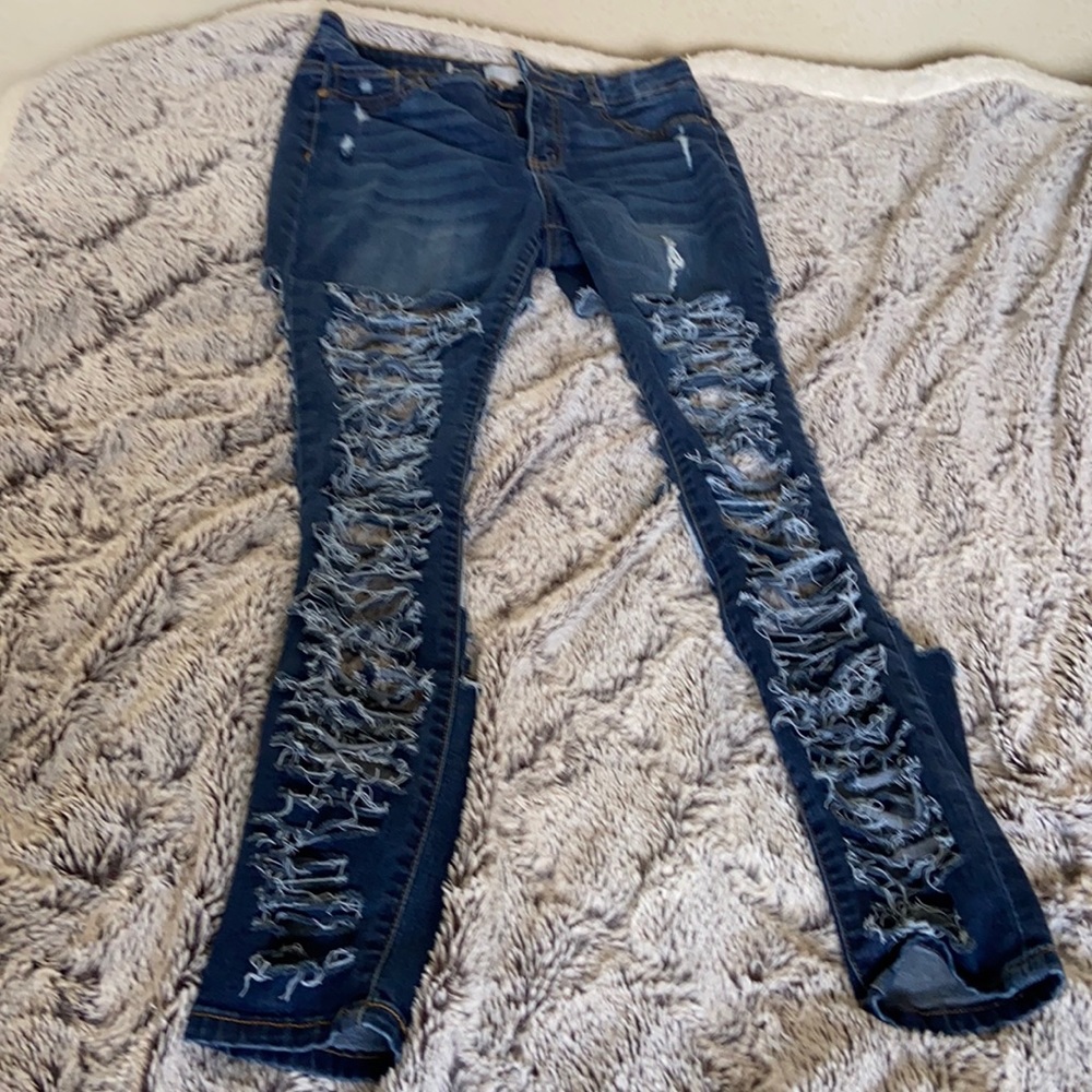 Customed Ripped Jeans